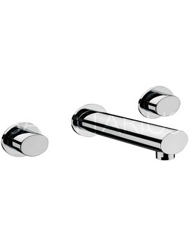 Sagittarius Sagittarius Oveta Wall Mounted Bath  Mixer (180mm)