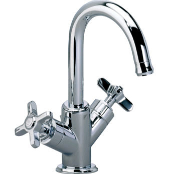 Wessex Basin Mixer with Pop-up Waste