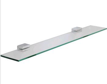 Horizon Toughened Clear Glass Shelf