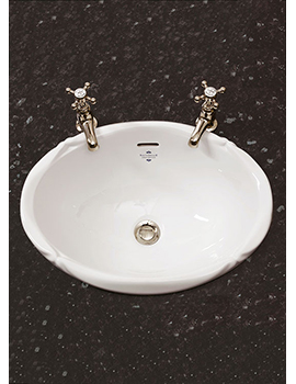 Silverdale Traditional Victorian 510mm Inset Wash Basin
