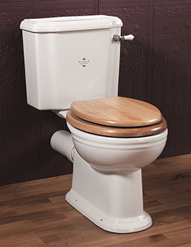Silverdale Traditional Victorian Close Coupled WC Suite  By Silverdale Traditional