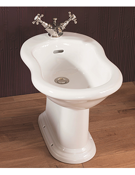 Silverdale Traditional Victorian Freestanding Bidet  By Silverdale Traditional