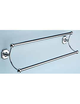 Victorian 525mm Double Towel Rail