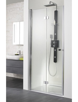 HSK Exklusiv Pivoting Bi-Fold Shower Door