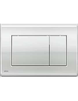Sheths&nbsp;Alca Dual Flush Plate - Polished Chrome