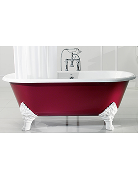 Silverdale Traditional Mark Anthony Dual Roll Top Bath On Feet