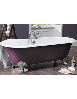 Rosamund Dual Roll Top Bath