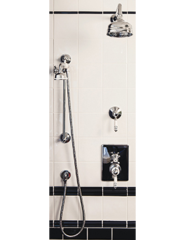 Silverdale Traditional Concealed Thermostatic Shower Set