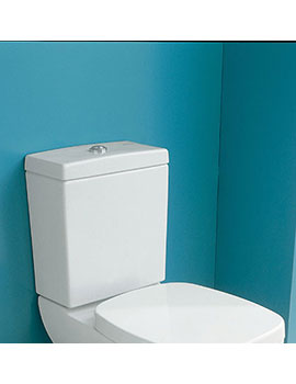 Silverdale Contemporary Ascot Close Coupled Cistern Only