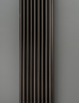 Supplies4Heat Cornel 3 Column Horizontal Bare Metal Lacquer 500mm