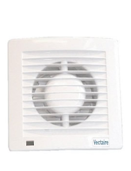 Vectaire AS Plus Slimline Axial Extractor Fan (White)