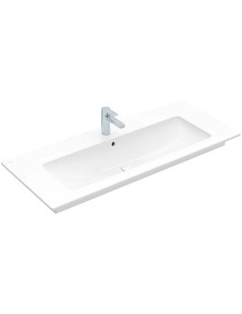 Villeroy and Boch Venticello 1200mm Vanity Basin 1 Tap Hole - 4104CL