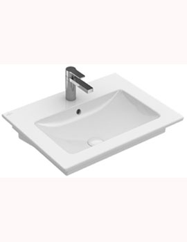 Villeroy and Boch Venticello 650mm Vanity Basin 1 Tap Hole - 412465