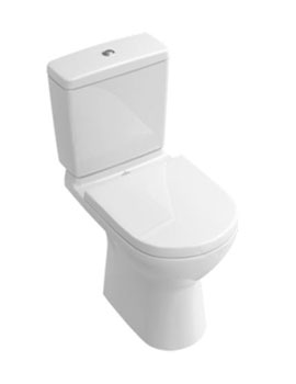 Villeroy and Boch O. Novo Close Coupled Open with Horizontal Outlet - 566110