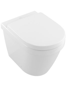 Villeroy and Boch Architectura Floor Standing 370mm Washdown WC, Rimless - 5690R0