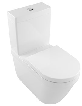 Villeroy and Boch Architectura Close-Coupled BTW WC Pan, Rimless - 5691R0
