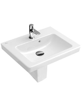 Villeroy and Boch Subway 2.0 1 Tap Hole Washbasin 500mm - 731550