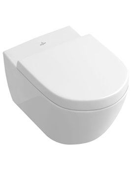 Villeroy and Boch Subway 2.0 Rimless 370 x 560 Wall Mounted Toilet - 5614R0