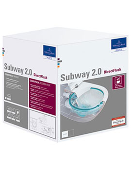Subway 2.0 Wall Mounted WC Complete - 5614R2