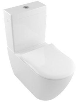 Villeroy and Boch Subway 2.0 Close Coupled 370mm Toilet - 5617R0