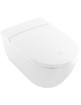 Villeroy and Boch ViClean-I100 Wall Mounted Shower-toilet Rimless - V0E100R1