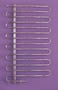 Bisque Radiators&nbsp;Bisque Cobra-Therm Towel Radiator Chrome