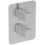 Cifial&nbsp;Mini Square Thermostatic Shower Valve with 2 way diverter