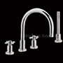 Hudson Reed&nbsp;Hudson Reed Tec 4 Tap Hole Bath Shower Mixer