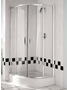 Manhattan&nbsp;Manhattan Clear Quadrant Offset Duo Shower Enclosure