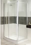 Manhattan&nbsp;Manhattan Clear Bowfront Slider 1200mm