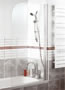 Manhattan&nbsp;Manhattan Radius Single Panel Bathscreen