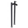 Tre Mercati&nbsp;Milan Black Floor Mounted Pillar Bath Filler