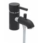 Tre Mercati&nbsp;Milan Black Mono Bath Shower Mixer