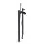 Tre Mercati&nbsp;Milan Black Floor Mounted Pillar Bath Shower Mixer
