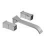 Vado&nbsp;Time 3 Hole Wall Mounted Basin Mixer