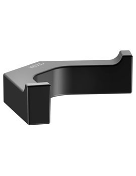 Keuco Edition 11 Double towel hook  black matt - 11115370000  By Keuco