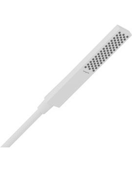 Hansgrohe Pulsify E Baton hand shower 100 1jet EcoSmart Matt White - 24320700