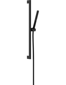 Pulsify S Shower set 100 1jet EcoSmart with shower bar 65 cm matt black - 24372670