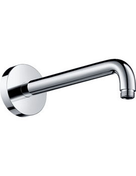 Shower arm 24.1 cm polished chrome - 27409020