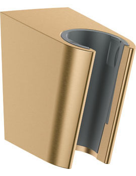 Shower holder Porter S brushed bronze - 28331140