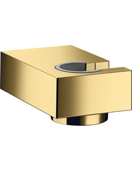 Hansgrohe Shower holder Porter E polished gold-optic - 28387990
