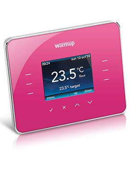 Warmup Warmup 3iE Programmable Thermostat (Deep Pink)