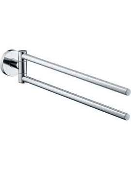 HG Logis Twin bar towel holder chrome - 40512000