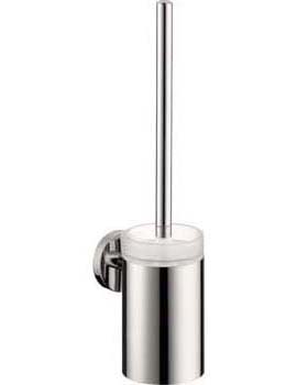 HG Logis Toilet brush w.holder chrome - 40522000