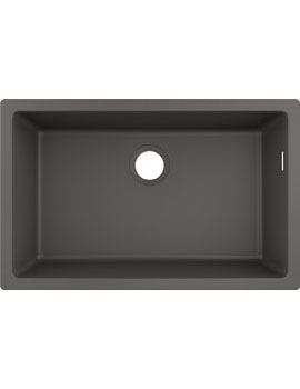 S51 S510-U660 Undermount sink 660 stone grey - 43432290