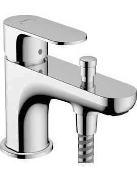 Rebris S Single lever bath and shower mixer Monotrou with 2 flow rates Chrome - 72436000