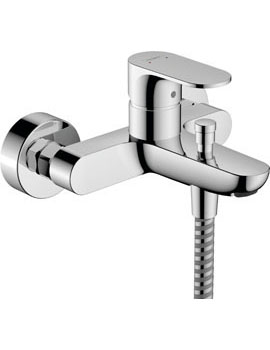 Hansgrohe Rebris S Single lever bath mixer for exposed installation Chrome - 72440000