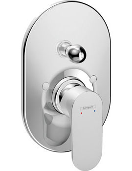 Hansgrohe Rebris S Single lever bath mixer for concealed installation Chrome - 72449000