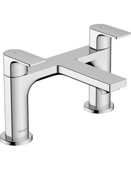Hansgrohe Rebris E 2-hole rim mounted bath mixer Chrome - 72480000