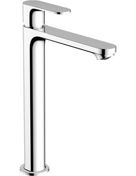 Rebris S Single lever basin mixer 240 CoolStart for washbowls without waste set Chrome - 72582000